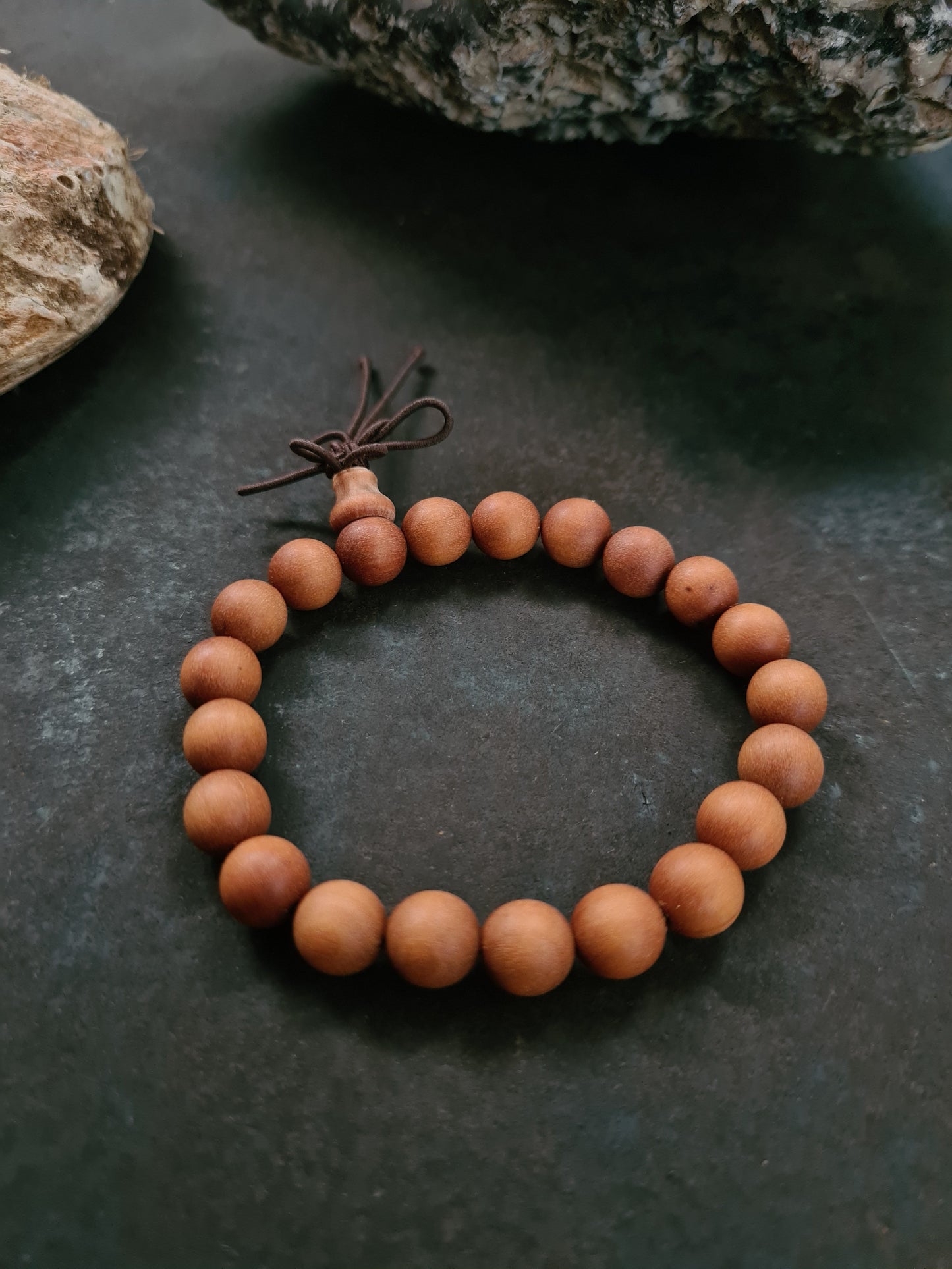 mala armband sandelhout