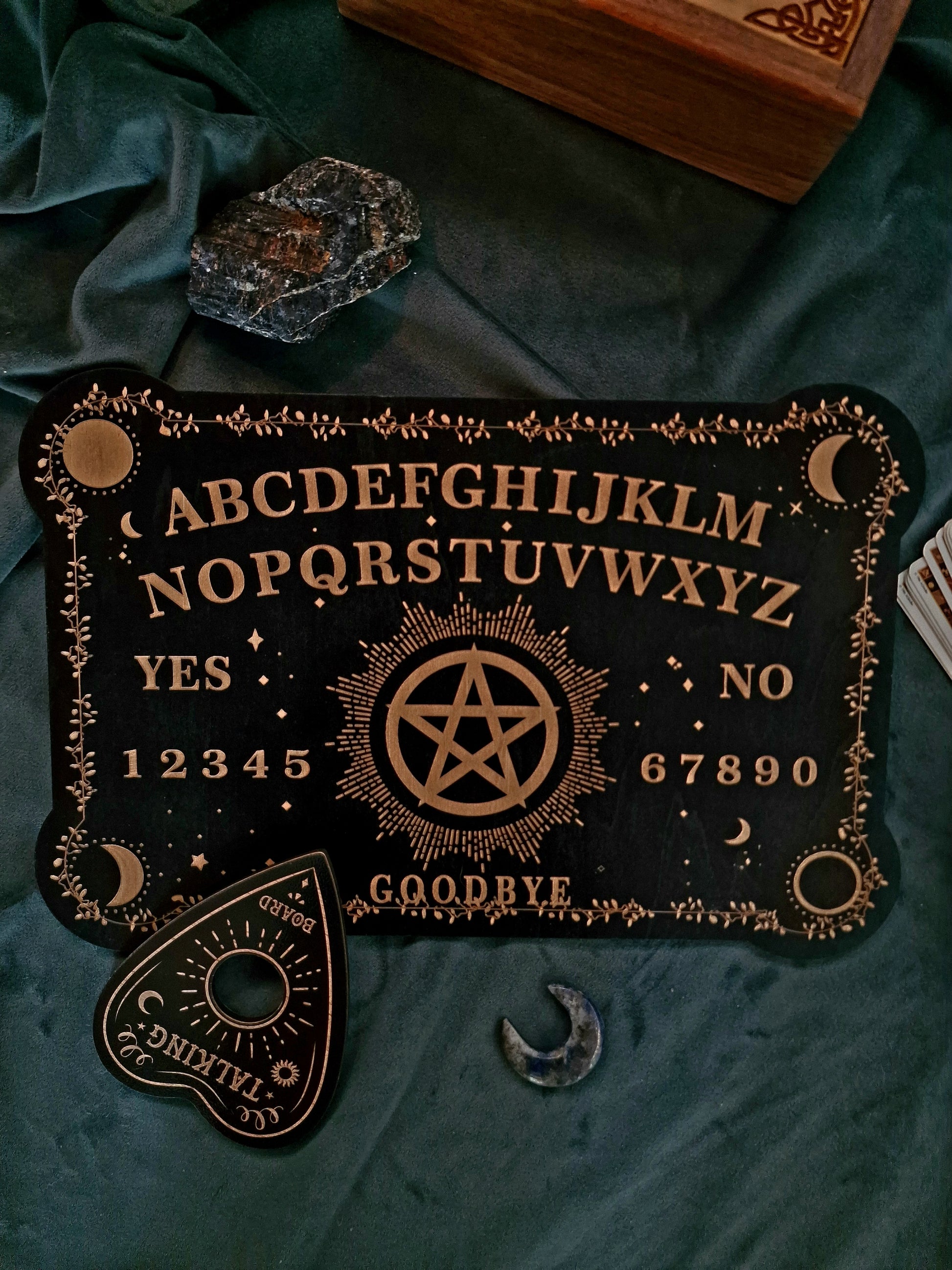 Ouija board talking board wicce wild wicked and free