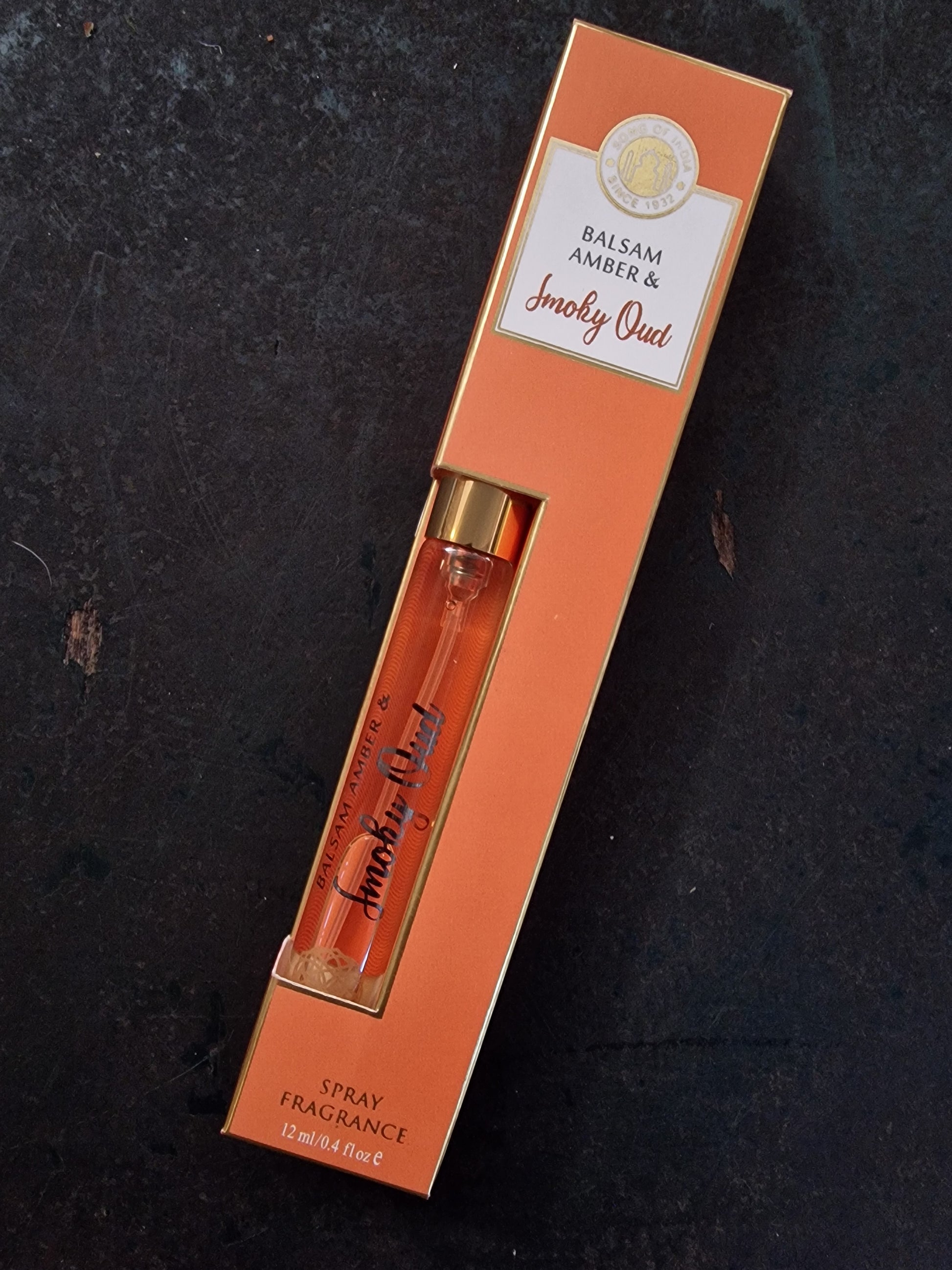 Smokey oud balsam amber kamerspray